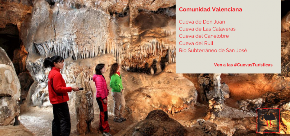 Comunidad Valenciana y sus cinco cuevas turísticas imprescindibles